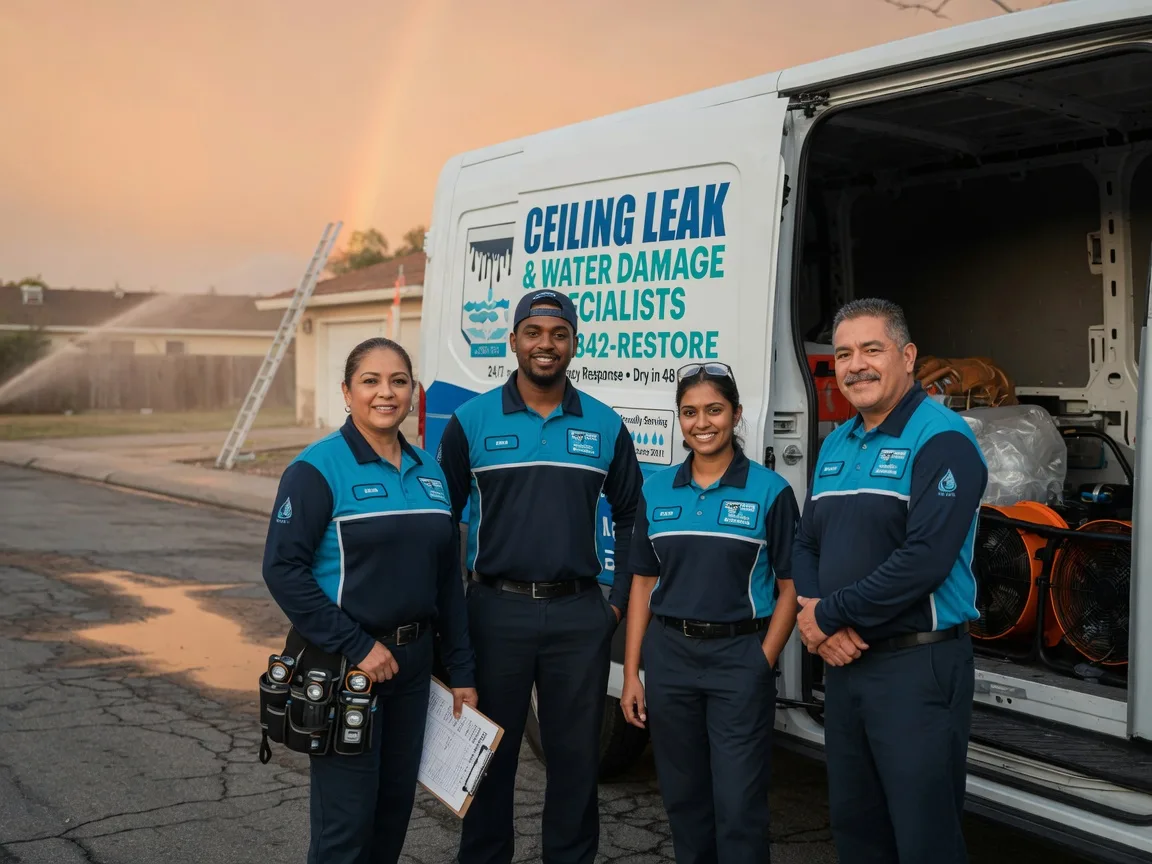 Ceiling Leak Cleanup company in New Kent, VA